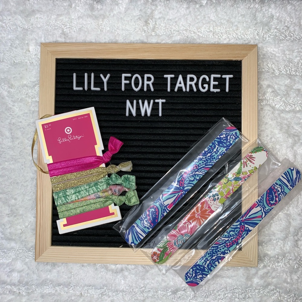Lily for Target Hair Ties and Nail File bundle